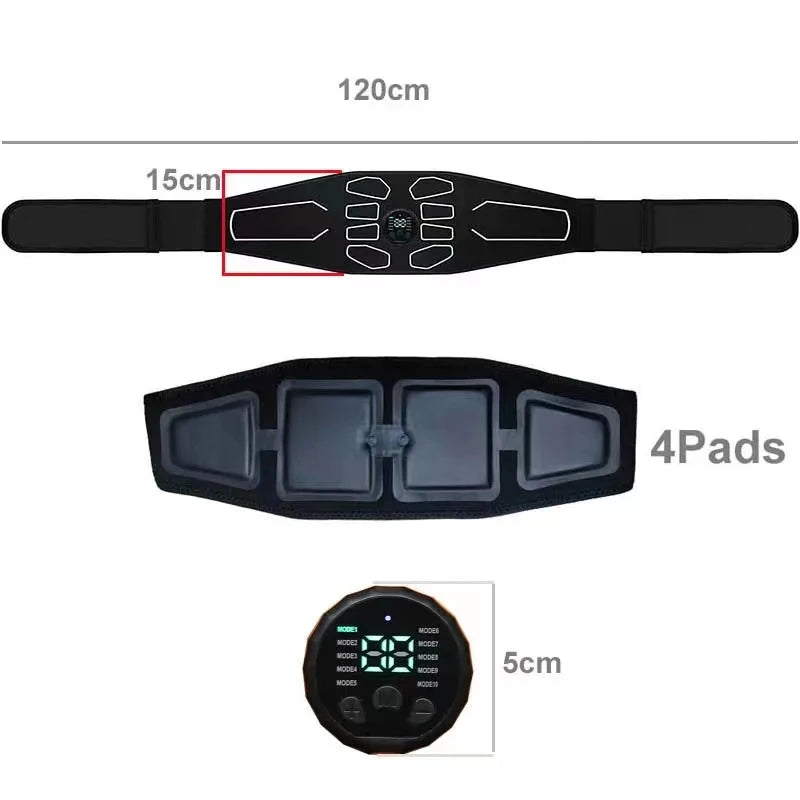 PowerSculpt EMS waist shaper